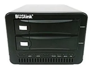 BUSlink U32-16TB2SDG2R1 - Hard drive array - 16 TB - 2 bays - SSD 8 TB x 2 - SATA 6Gb/s, USB 3.2 Gen 2 (external) - TAA Compliant