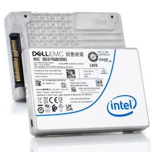 Dell D7-P5500 SSDPF2KX038T9TO 0KRT3G 3.84TB PCIe Gen 4.0 X4 8GB/s 3D TLC 1DWPD U.2 NVMe 2.5in Solid State Drive