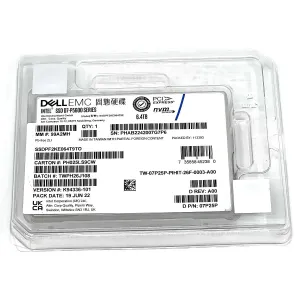 Dell D7-P5600 SSDPF2KE064T9TO 07P25P 6.4TB PCIe Gen 4.0 X4 8GB/s 3D TLC 3DWPD U.2 NVMe 2.5in Recertified Solid State Drive