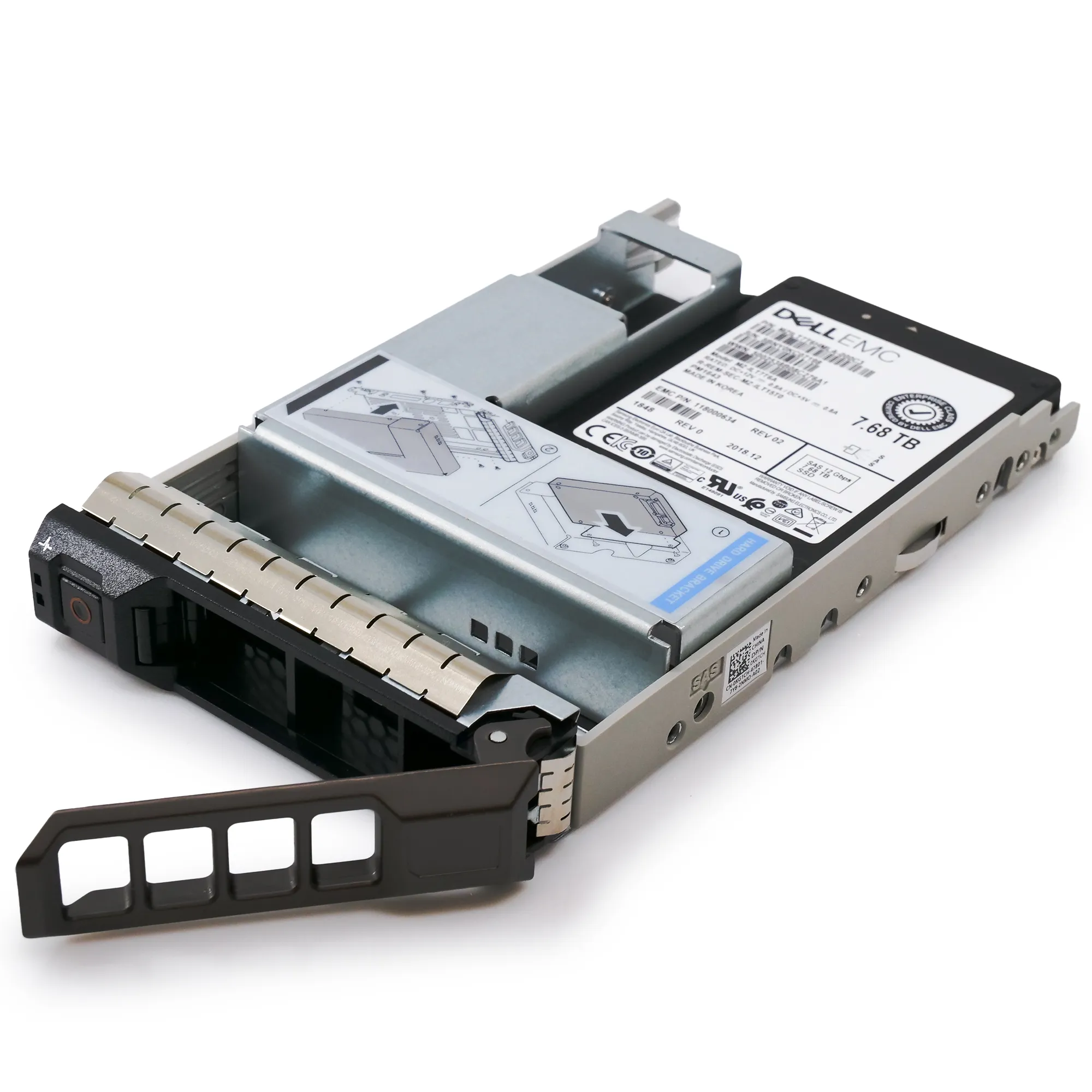 Dell EMC 118000634 G13 7.68TB SAS 12Gb/s 512e 1DWPD 3.5in Solid State Drive