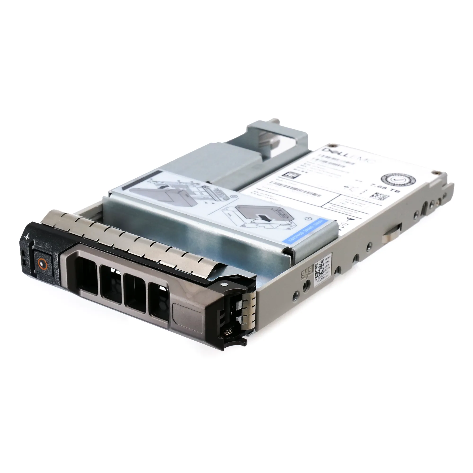 Dell EMC G13 HUSTR7676ASS204 0B35116 7.68TB SAS 12Gb/s 512e 1DWPD Read Intensive 3.5in Solid State Drive