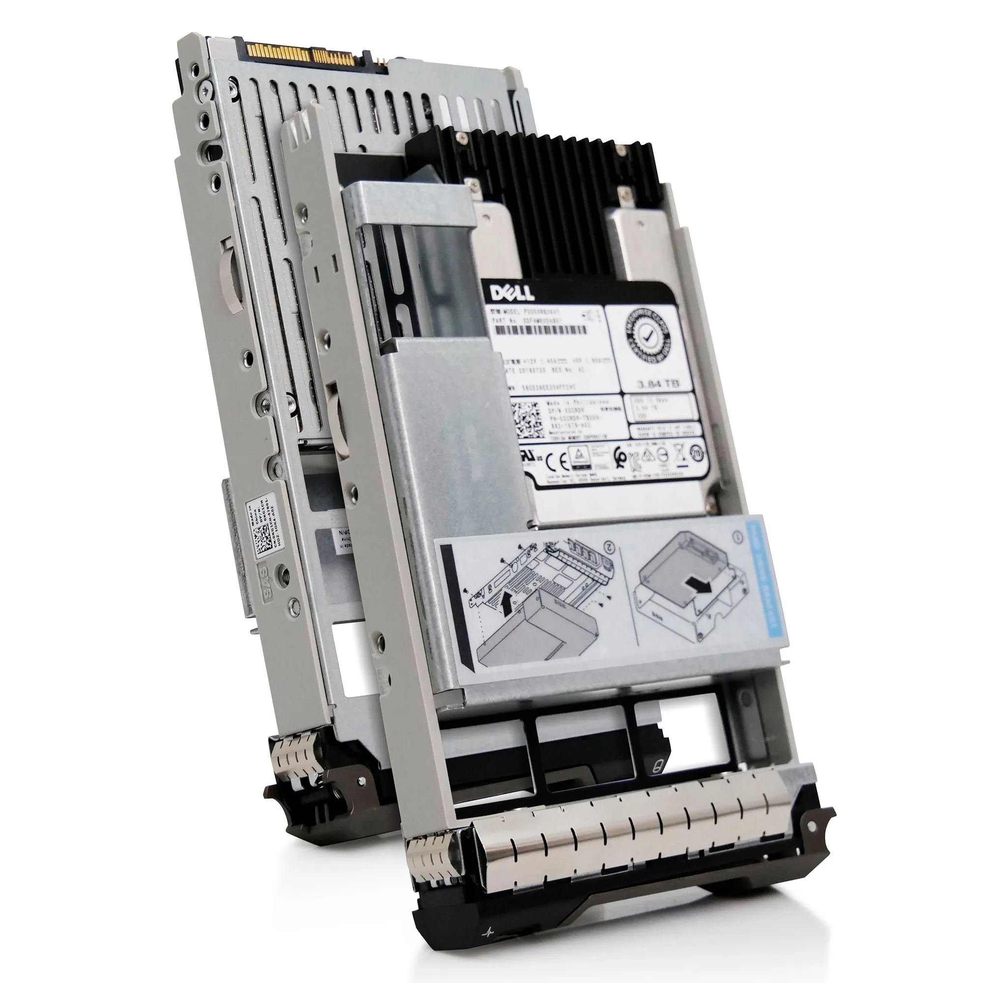 Dell G13 0XCRDV 3.84TB 1 DWPD SAS-3 12Gb/s MLC Hybrid 3.5in Refurbished SSD
