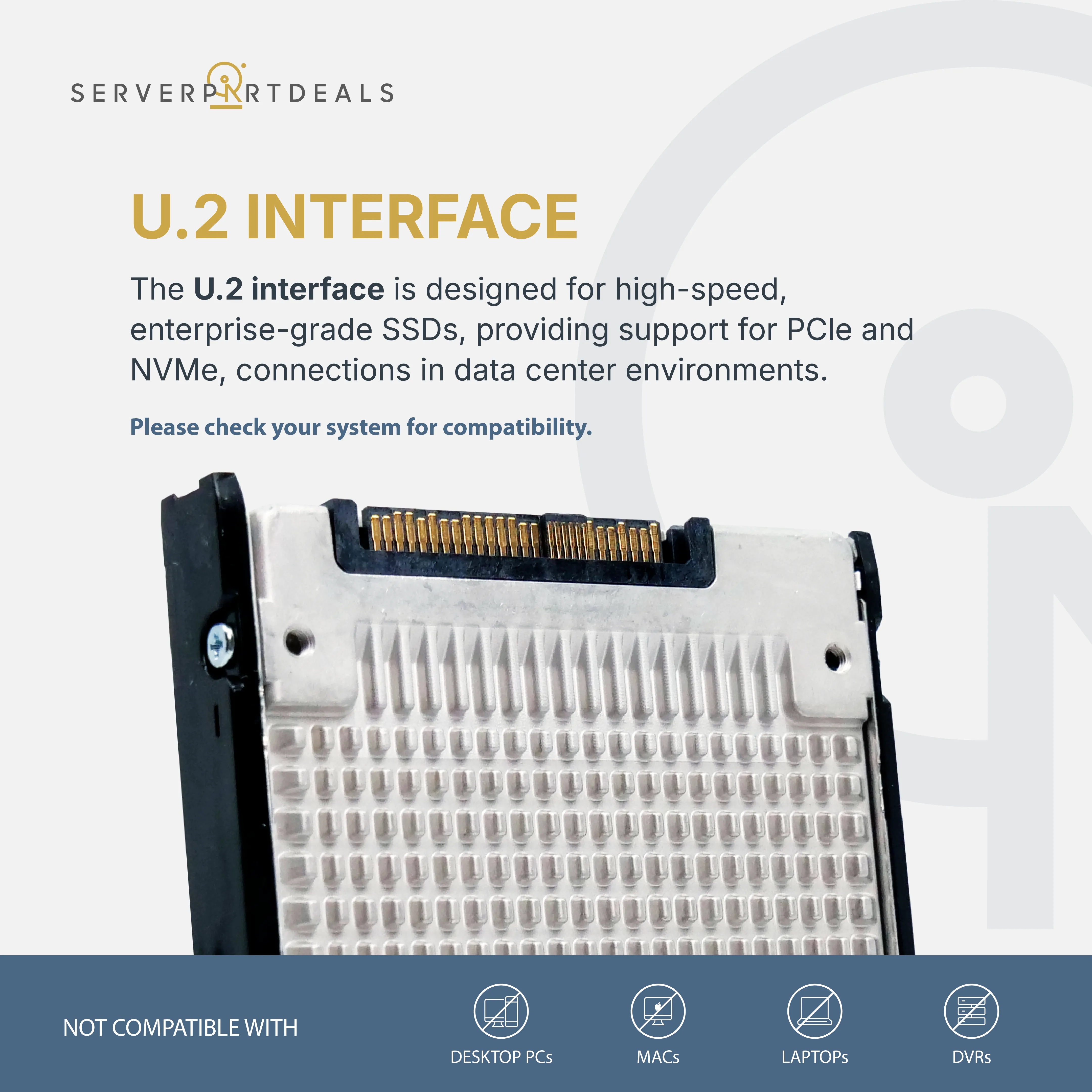 Dell G13 SSDPE2KE032T8TB 014NHK 3.2TB PCIe Gen 3.1 X4 4GB/s 3D TLC 3DWPD U.2 NVMe 2.5in Solid State Drive