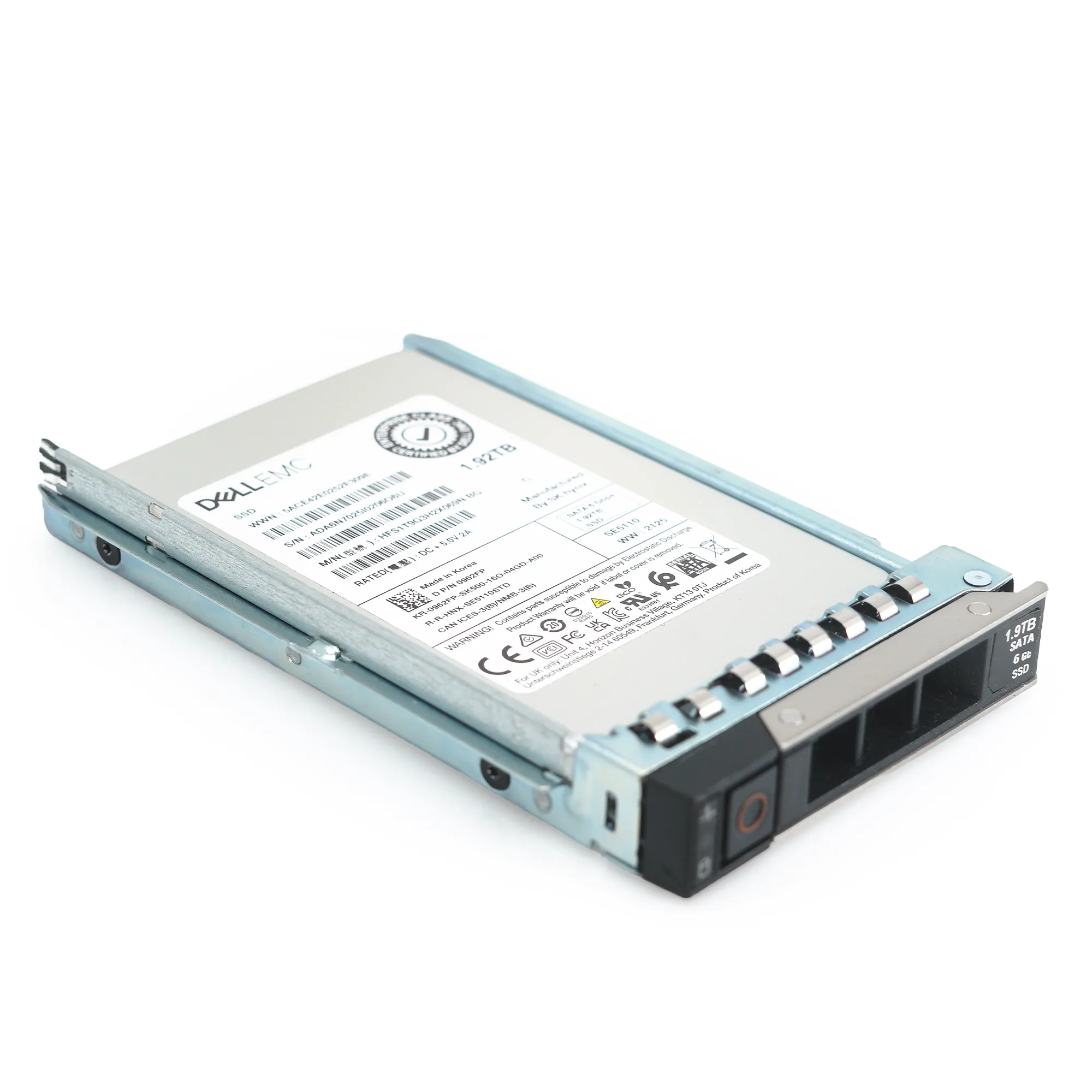Dell G14 962FP HFS1T9G3H2X069N 1.92TB SATA 6Gb/s 1DWPD Read Intensive 2.5in Refurbished SSD