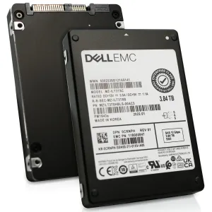 Dell/Samsung PM1643a MZILT3T8HBLS 0CRNPH 3.84TB 1 DWPD SAS 12Gb/s MLC 2.5in Refurbished SSD