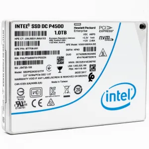 HP DC P4500 SSDPE2KX010T7P1 1TB PCIe Gen 3.1 x4 4GB/s 2.5in Solid State Drive