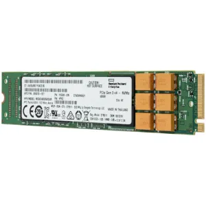 HP MS000400KWDUR 869255-001 400GB PCIe Gen 3.0 x4 4GB/s Mixed Use MLC M.2 22110 Solid State Drive