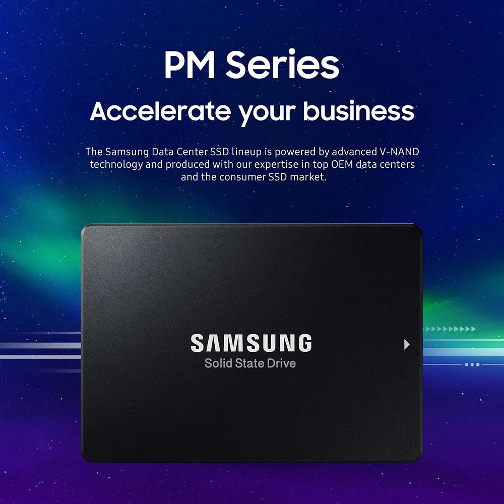 HP PM1735 MZXLJ1T6HBJR 1.6TB PCIe Gen 4.0 x4 16GB/s 3D TLC U.3 NVMe 2.5in Solid State Drive