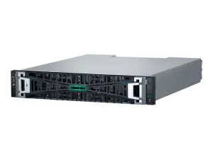 HPE Modular Smart Array 2070 10GBASE-T iSCSI LFF Storage - Hard drive array - 0 TB - 12 bays (SAS-3) - iSCSI (10 GbE) (external) S1H45A