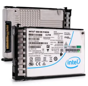 HP/Intel Generation 10 P10592-002 3.2TB 3 DWPD PCIe Gen 3.1 x4 4GB/s Mixed Use 3D TLC U.2 NVMe 2.5in Solid State Drive