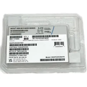 Intel DC P4610 SSDPE2KE064T8 SSDPE2KE064T801 6.4TB PCIe Gen 3.1 x4 4GB/s U.2 2.5in Solid State Drive