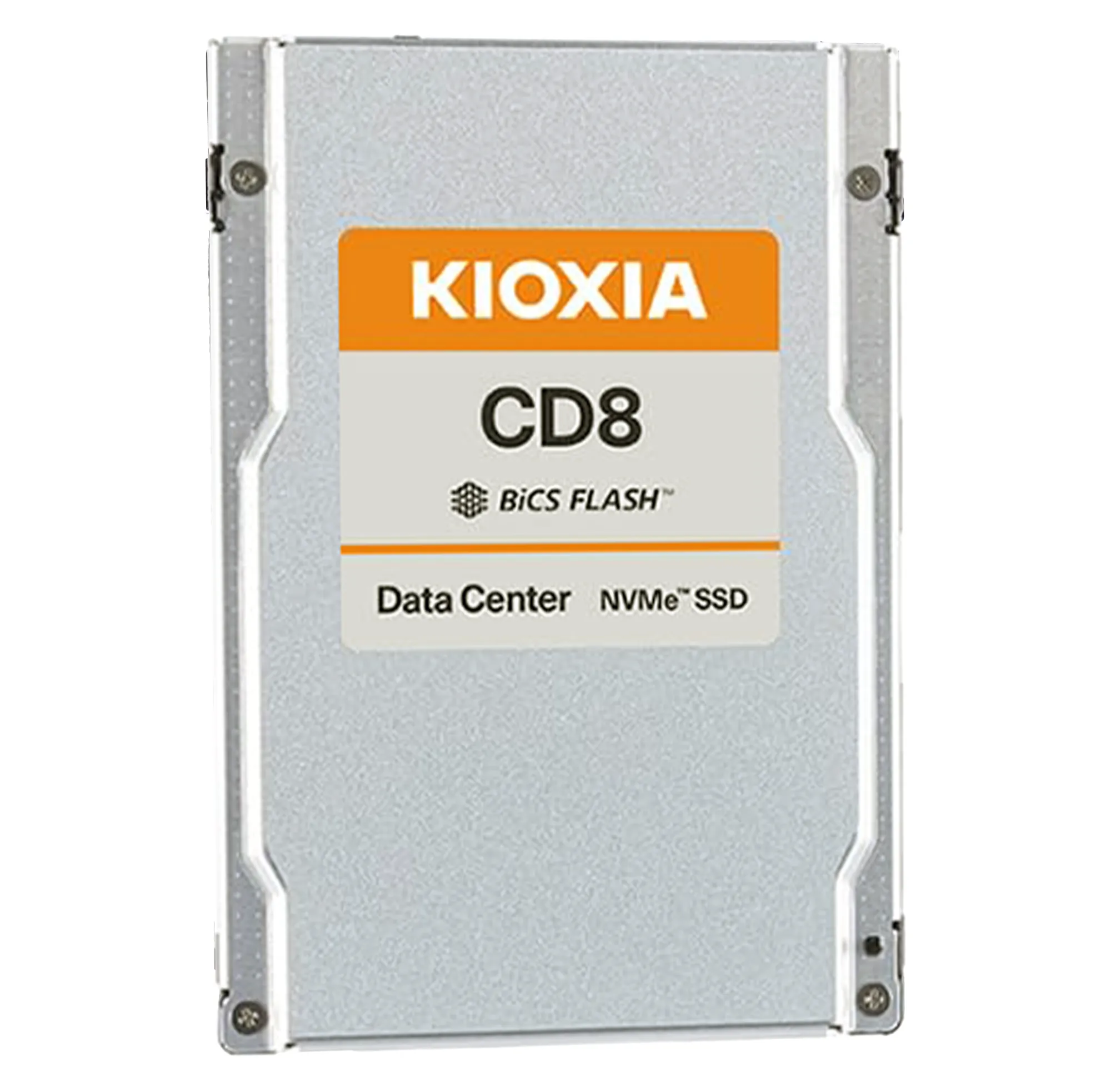 Kioxia CD8-R KCD8XRUG7T68 SDF1E83GEB02T 7.68TB 1 DWPD PCIe Gen 4.0 x4 16GB/s Read Intensive 3D TLC NVMe 1.4 2.5in Solid State Drive