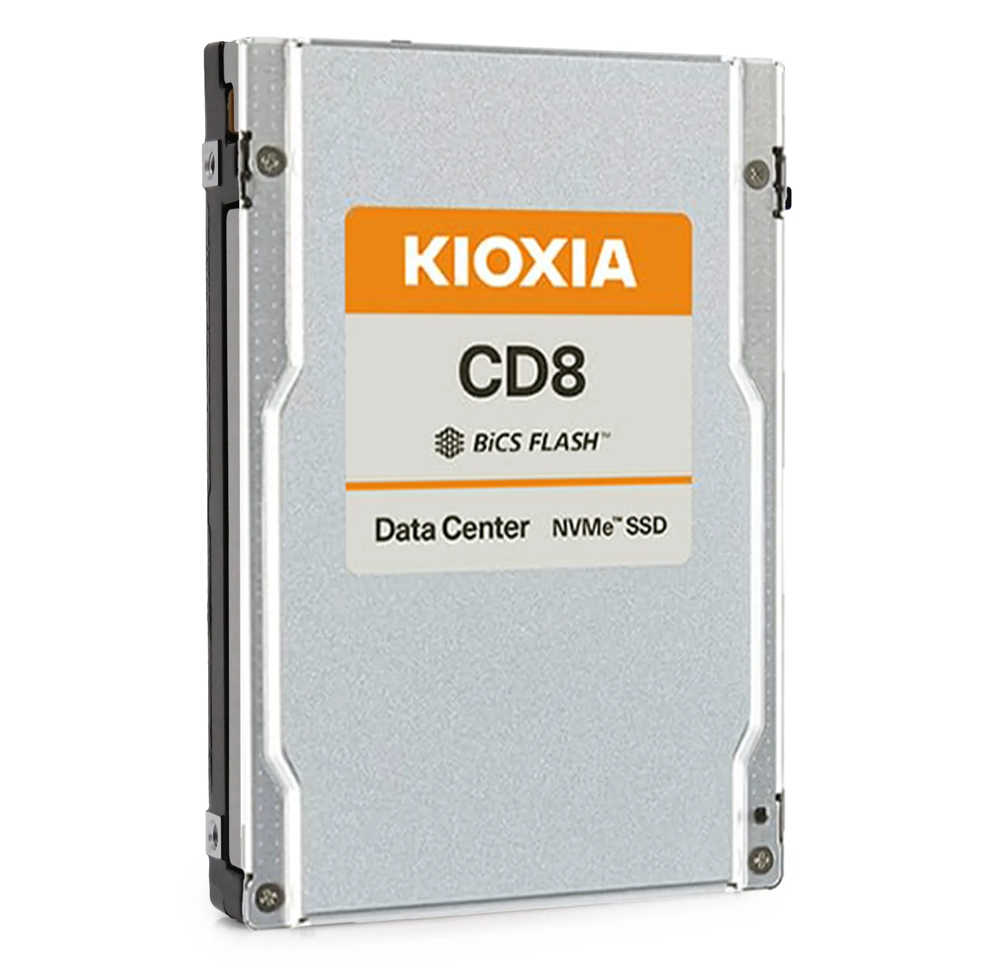 Kioxia CD8-R KCD8XRUG7T68 SDF1E83GEB02T 7.68TB 1 DWPD PCIe Gen 4.0 x4 16GB/s Read Intensive 3D TLC NVMe 1.4 2.5in Solid State Drive