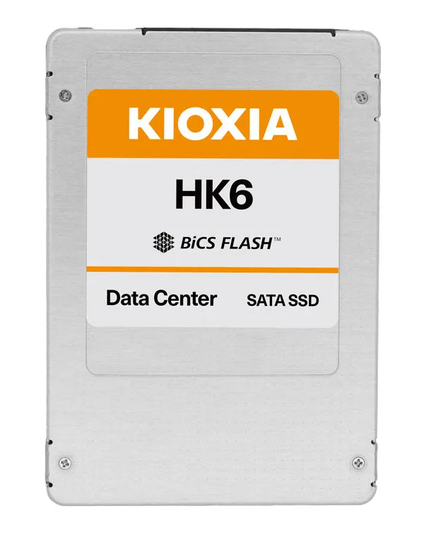 Kioxia HK6 HKH61VSE3T84 3.84TB SATA 6Gb/s 2.5" Mixed Use Solid State Drive