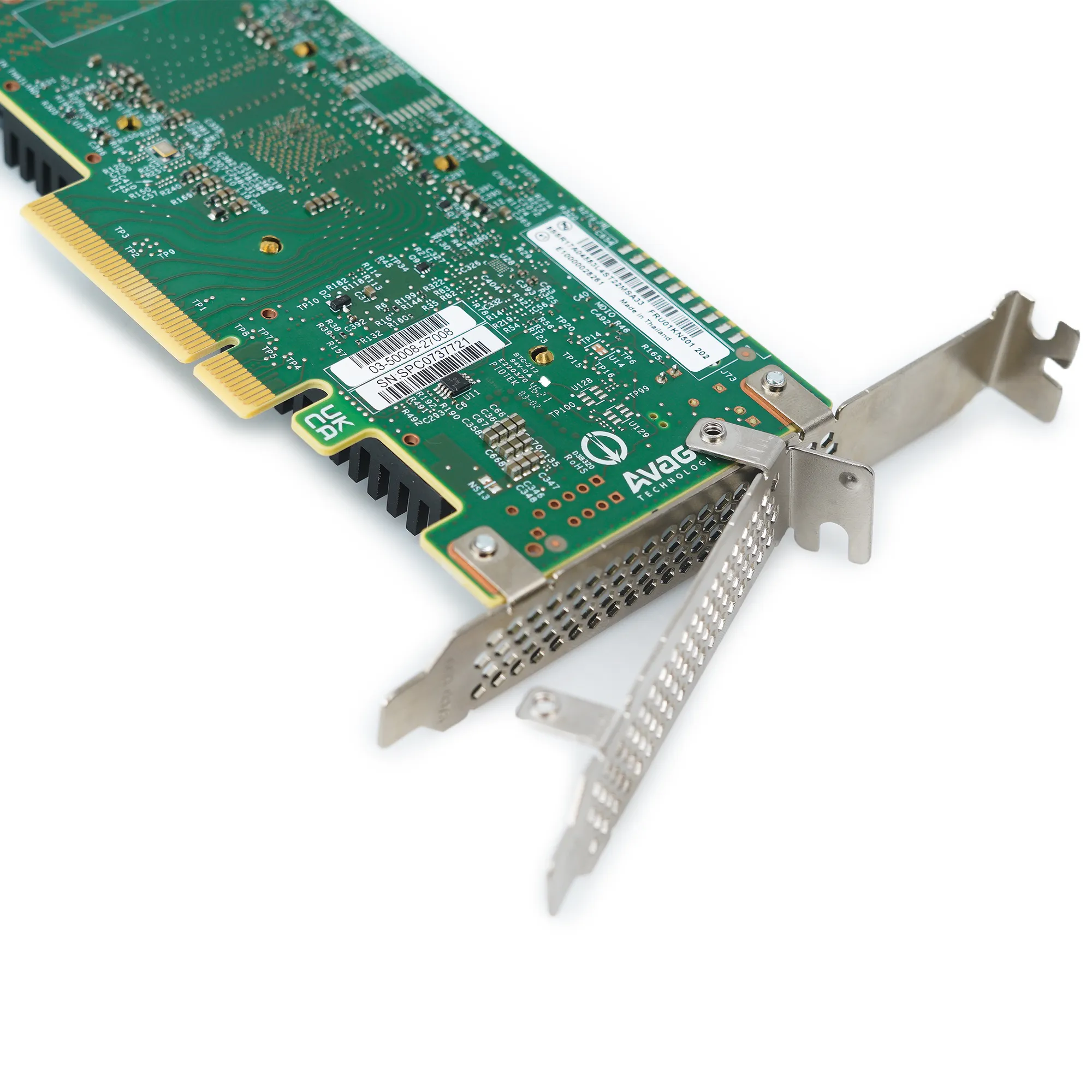 Lenovo 9400 Series 430-16i 4x Internal SAS/SATA/NVME Ports PCIe x8 9400-16i Full Height/Low Profile Refurbished HBA