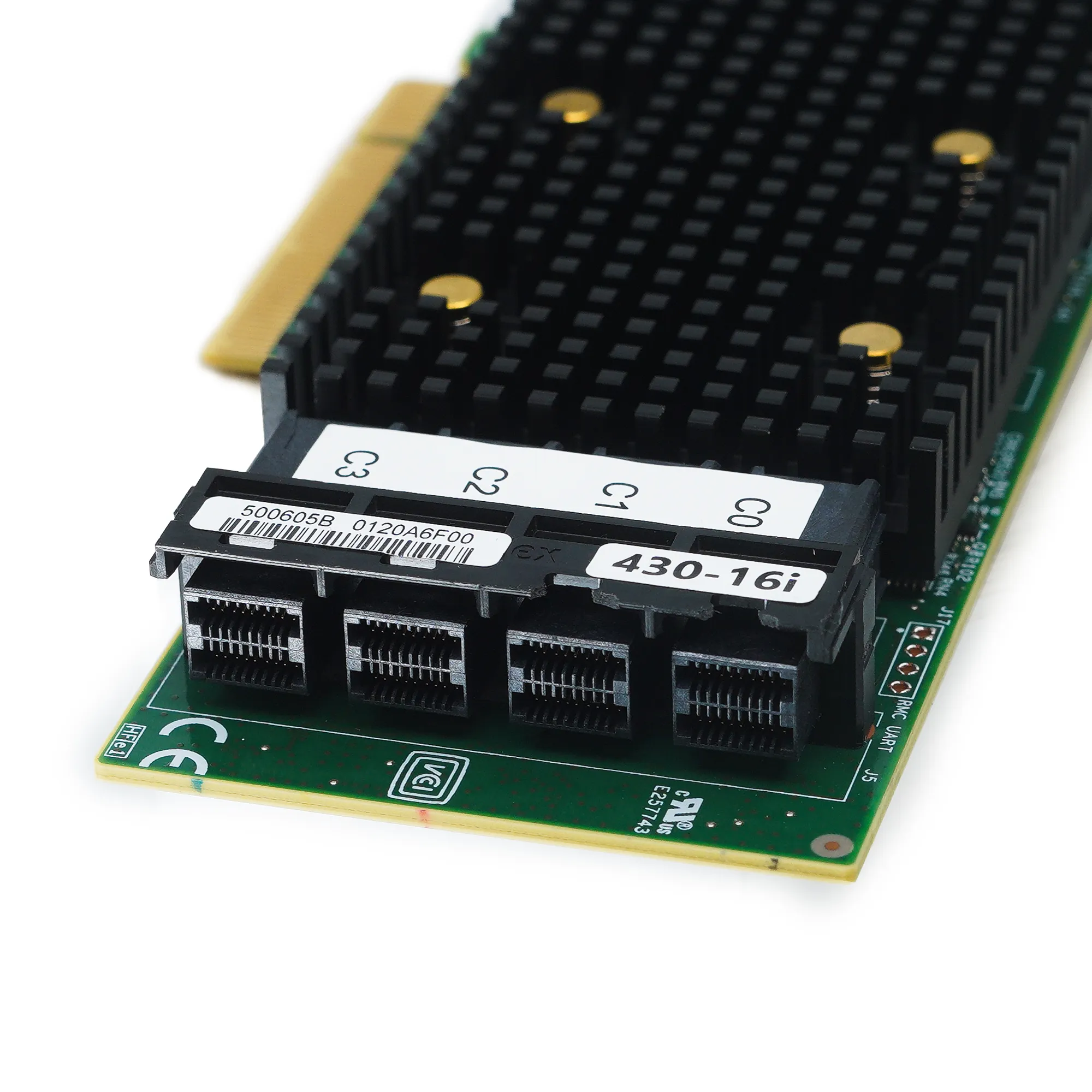 Lenovo 9400 Series 430-16i 4x Internal SAS/SATA/NVME Ports PCIe x8 9400-16i Full Height/Low Profile Refurbished HBA
