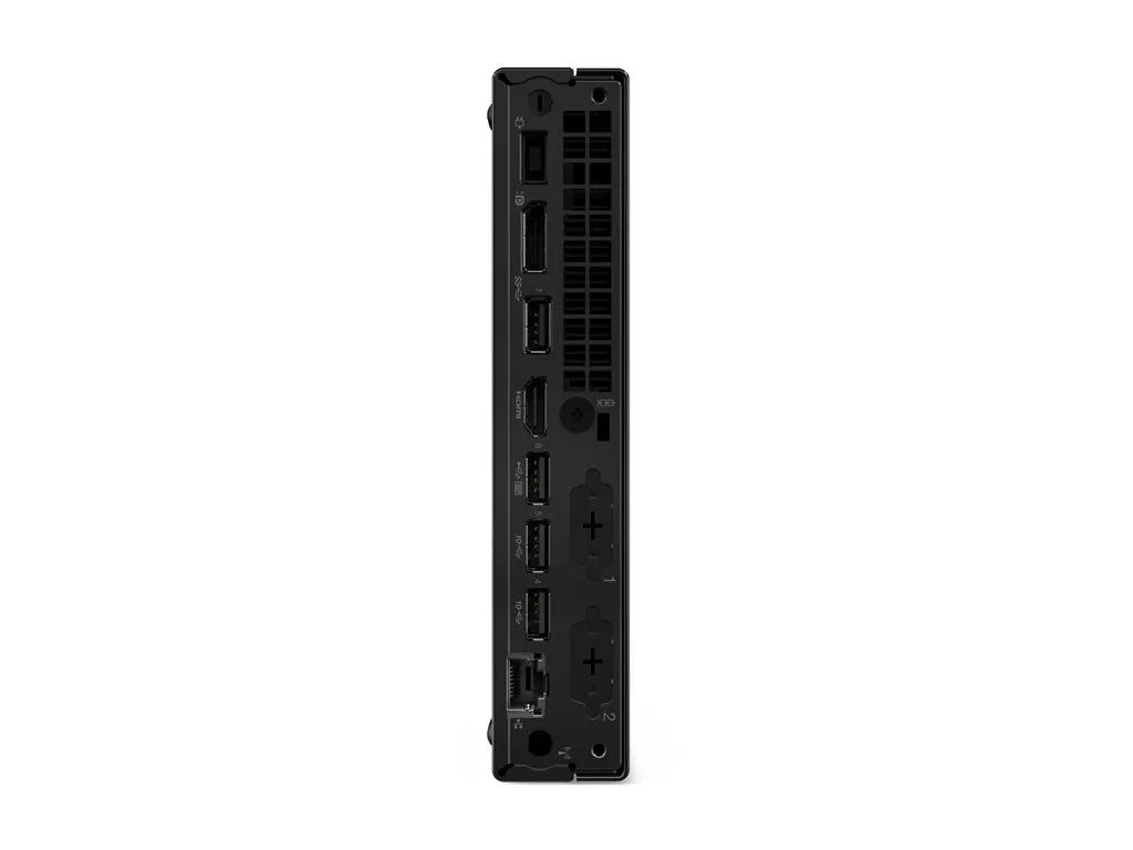 Lenovo ThinkCentre M70q Gen 5 12TD - Tiny Core i7 i7-14700T / up to 5.2 GHz - vPro Enterprise - RAM 32 GB - SSD 512 GB - TCG 12TD001XUS