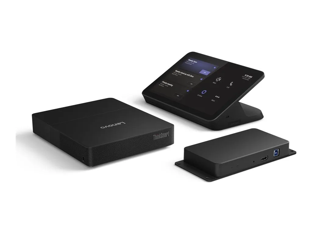 Lenovo ThinkSmart Core Gen 2 - Video conferencing kit (touchscreen console, compute system) - with 3 Years Lenovo Premier Support 12WE000BUS