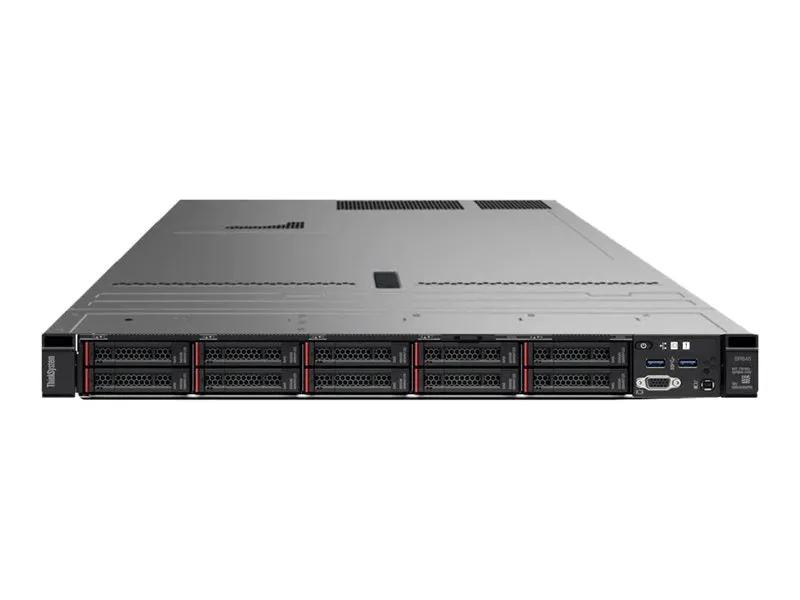 Lenovo ThinkSystem SR645 7D2X - Server - rack-mountable 1U - 2-way - 1 x EPYC 7763 / up to 3.5 GHz - RAM 32 GB - SAS - hot-swap 7D2X1006NA