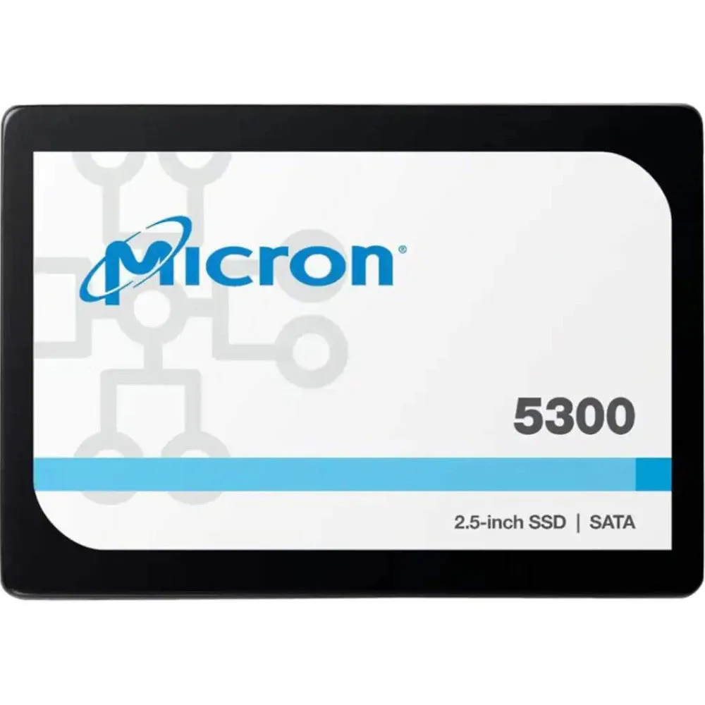 Micron 5300 Pro MTFDDAK7T6TDS-1AW15AB 7.68TB SATA 6Gb/s 2.5in Refurbished SSD