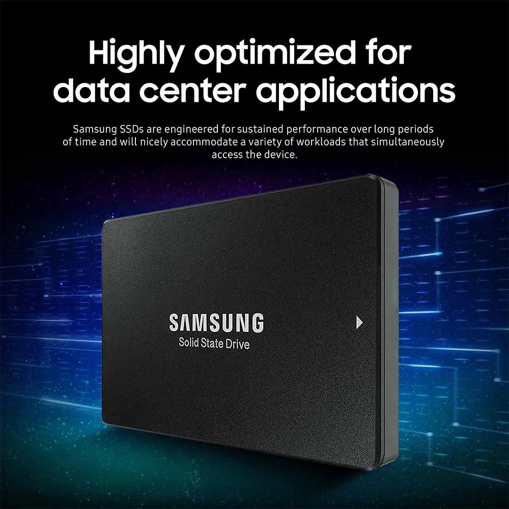 Samsung PM1725b MZWLL1T6HAJQ MZ-WLL1T6B 1.6TB PCIe Gen 3.0 x4 4GB/s 2.5" Dual Port Solid State Drive