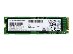 Samsung PM961 MZVLW1T0HMLH 1TB PCIe Gen 3.0 x4 4GB/s M.2 Solid State Drive