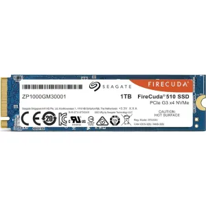Seagate FireCuda 510 ZP1000GM30011 ZP1000GM30001 1TB PCIe Gen 3.0 x4 4GB/s 3D TLC M.2 2280 Refurbished SSD