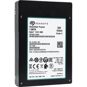 Seagate Nytro 3131 XS7680TE70004 7.68TB SAS 12Gb/s 2.5in Recertified Solid State Drive