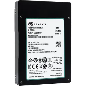 Seagate Nytro 3331 XS7680SE70004 7.68TB SAS 12Gb/s 2.5in Recertified Solid State Drive