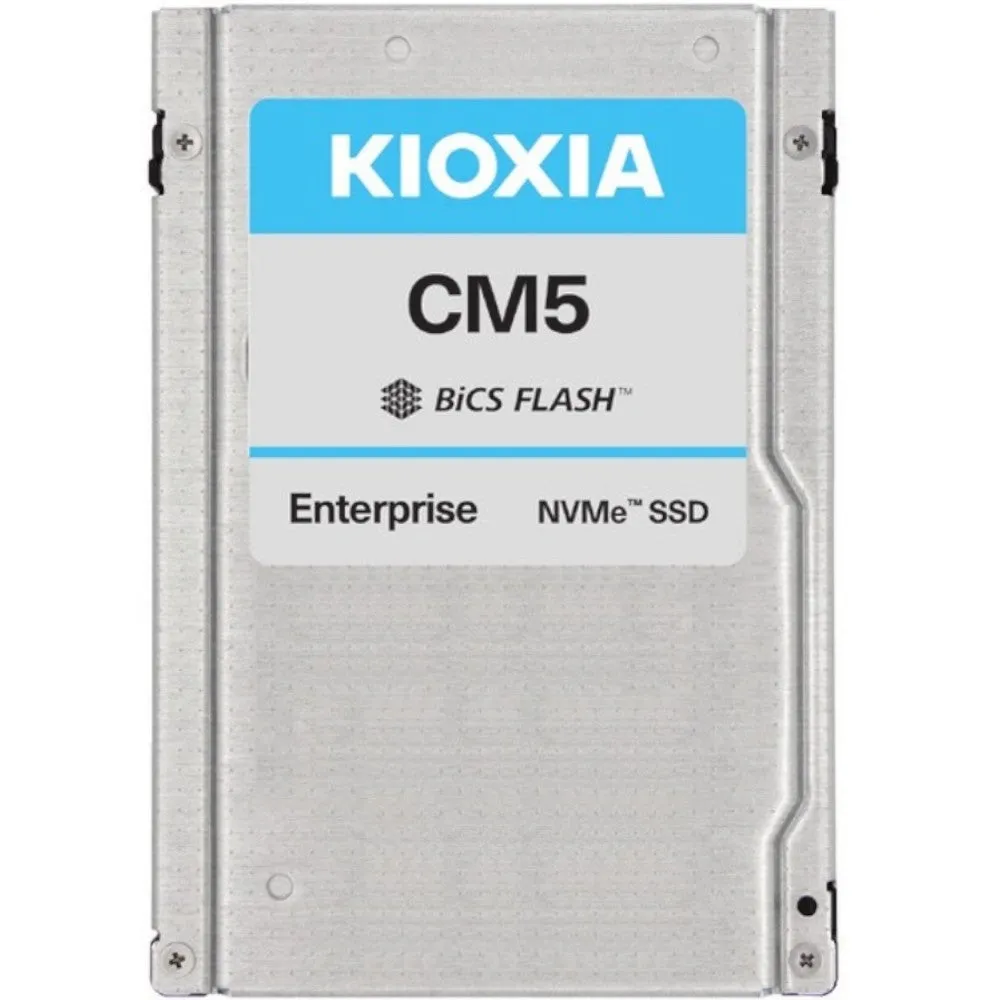 Toshiba CM5 KCM5XRUG15T3 15.36TB PCIe Gen 3.0 x4 3D TLC U.2 NVMe 2.5in Solid State Drive