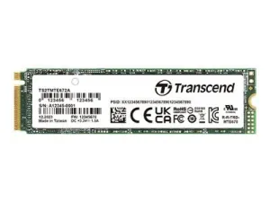 Transcend MTE672A - SSD - encrypted - 512 GB - internal - M.2 2280 (single-sided) - PCIe 3.0 x4 (NVMe) - 256-bit AES - Self-Encrypting TS512GMTE672A