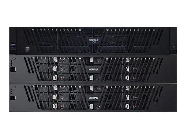 Veritas NetBackup Flex 5260 - Config B - hard drive array - 206 TB - 11 bays (SAS / PCI Express (NVMe)) - HDD 8   SSD 3 - Gigabit 33929-M0033