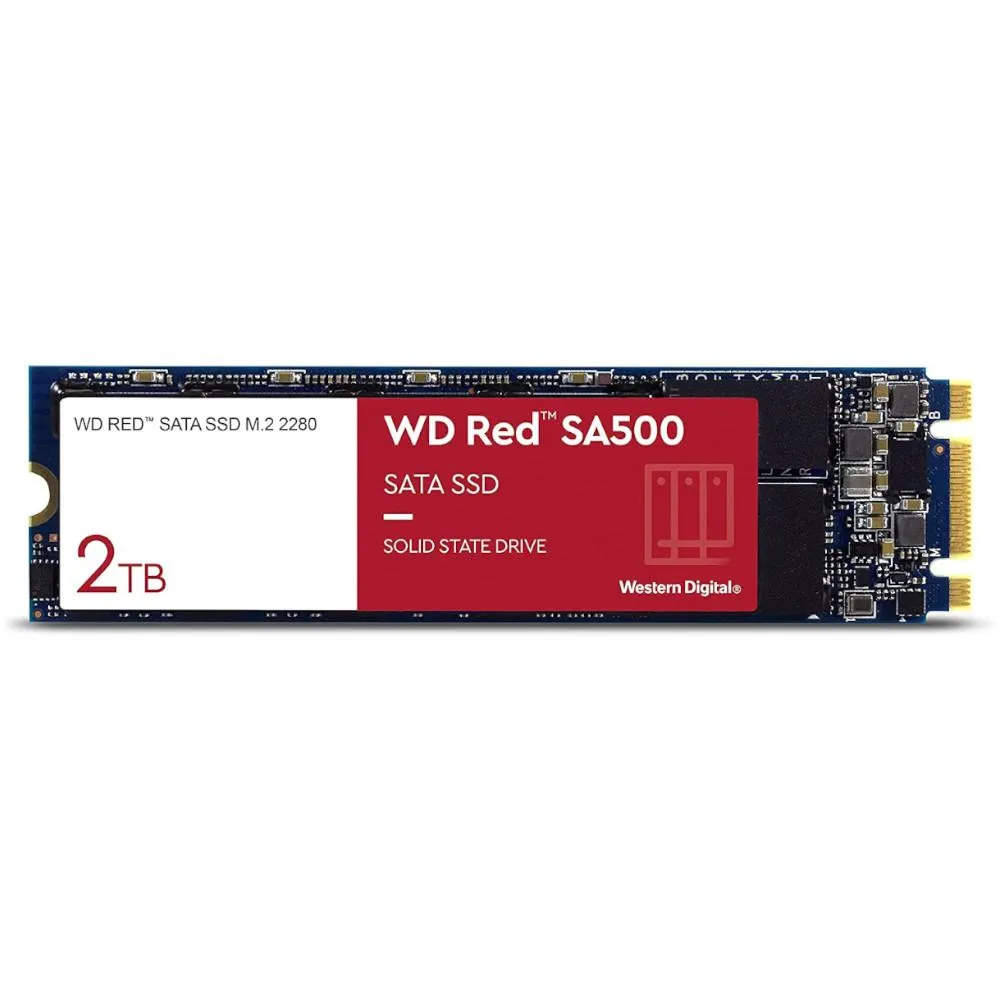 Western Digital Red SA500 WDS200T1R0B 2TB SATA 6Gb/s M.2 2280 Solid State Drive