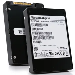 Western Digital/HGST Ultrastar DC SN200 HUSMR7632BDP301 3.2TB PCIe Gen 3.0 x4 4GB/s NVMe 2.5in Recertified Solid State Drive